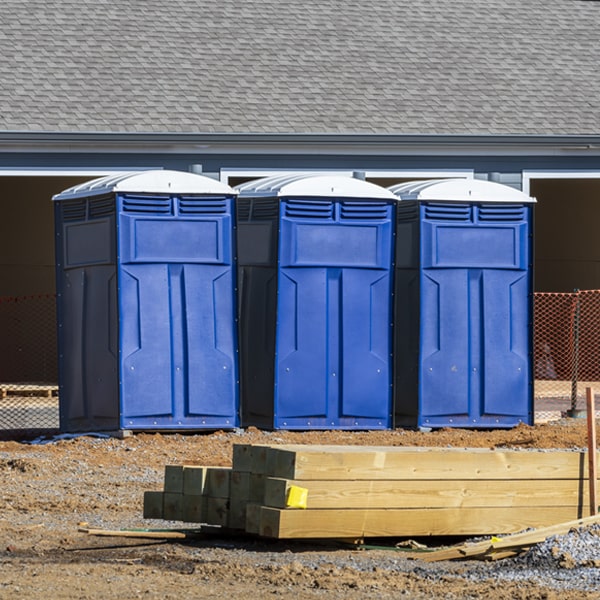 how can i report damages or issues with the portable restrooms during my rental period in Ranchos De Taos NM